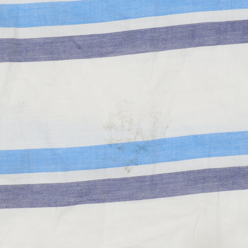 Signature Segrato Men's Multicoloured Slim Fit Striped Cotton Shirt L