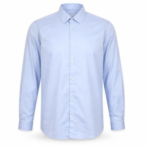Tailor & Wright Men's Blue X Large Long Sleeve Dress Shirt
