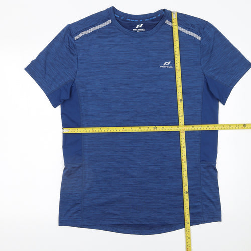 Pro Touch Men's Blue XL Athletic Running T-Shirt DryPlus Eco