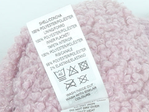 Dunnes Stores Girls Pink Faux Fur Zip Waistcoat 5-6 Years