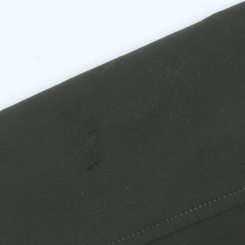 Michael Kors Boys Green Hooded Soft Shell Jacket Age 8 Full Zip Casual