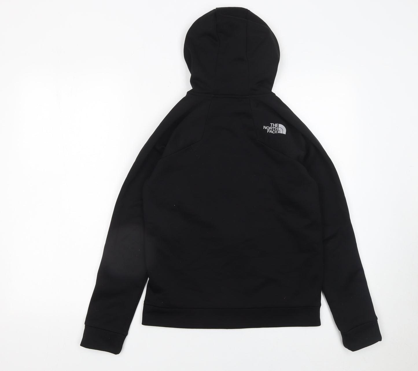 The North Face Boys Black Full Zip Hoodie Size L Outdoor Fleece