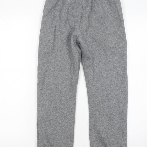 Jordan Boys Grey Jogger Sweatpants 10-12 Years Cotton Blend Fleece