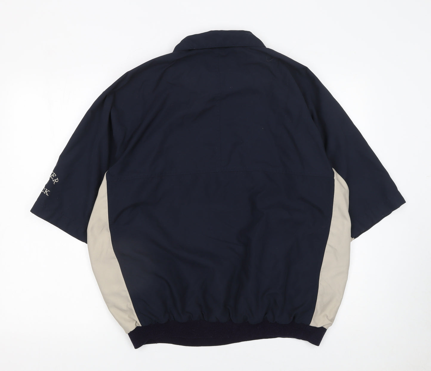 Cutter & Buck Men's Blue M 1/2 Zip Collared Golf Sweatshirt