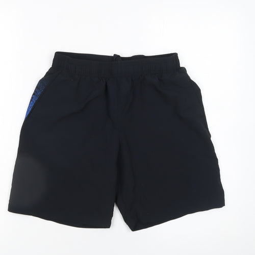 Under Armour Boys Black 158cm Athletic Shorts Lightweight Polyester