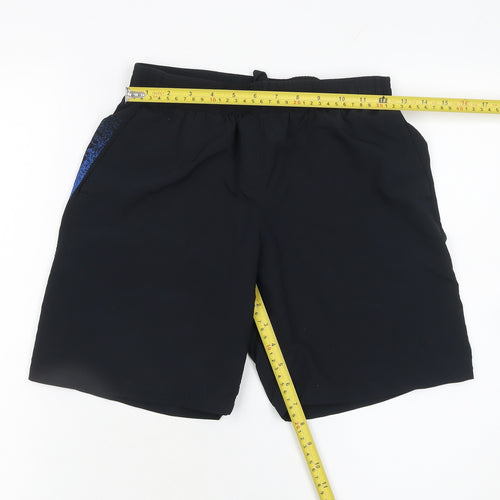 Under Armour Boys Black 158cm Athletic Shorts Lightweight Polyester