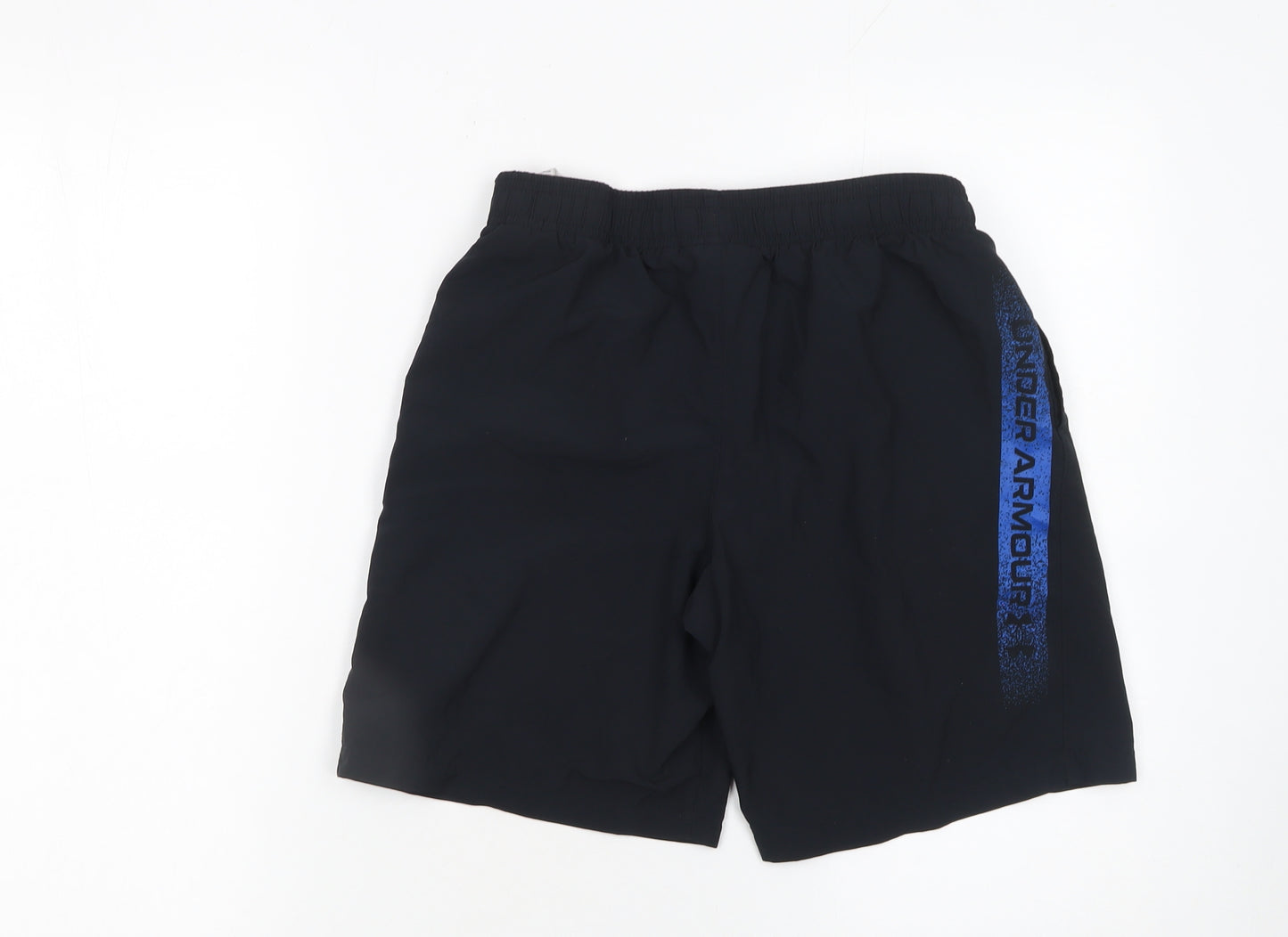 Under Armour Boys Black 158cm Athletic Shorts Lightweight Polyester