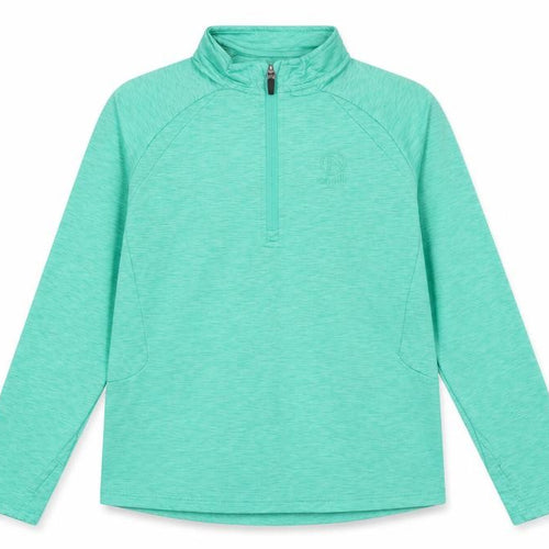 O'Neills Boys Green 13 Years 1/4 Zip Sports Sweatshirt