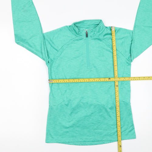 O'Neills Boys Green 13 Years 1/4 Zip Sports Sweatshirt