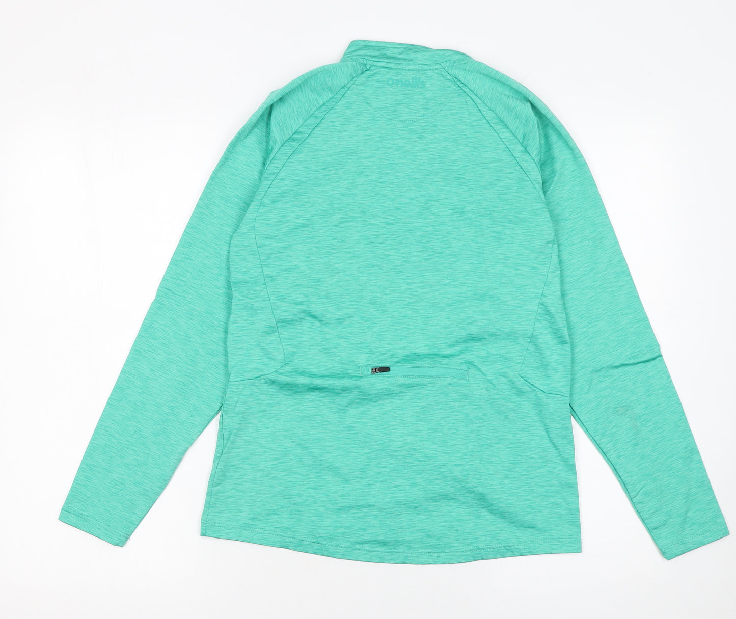 O'Neills Boys Green 13 Years 1/4 Zip Sports Sweatshirt
