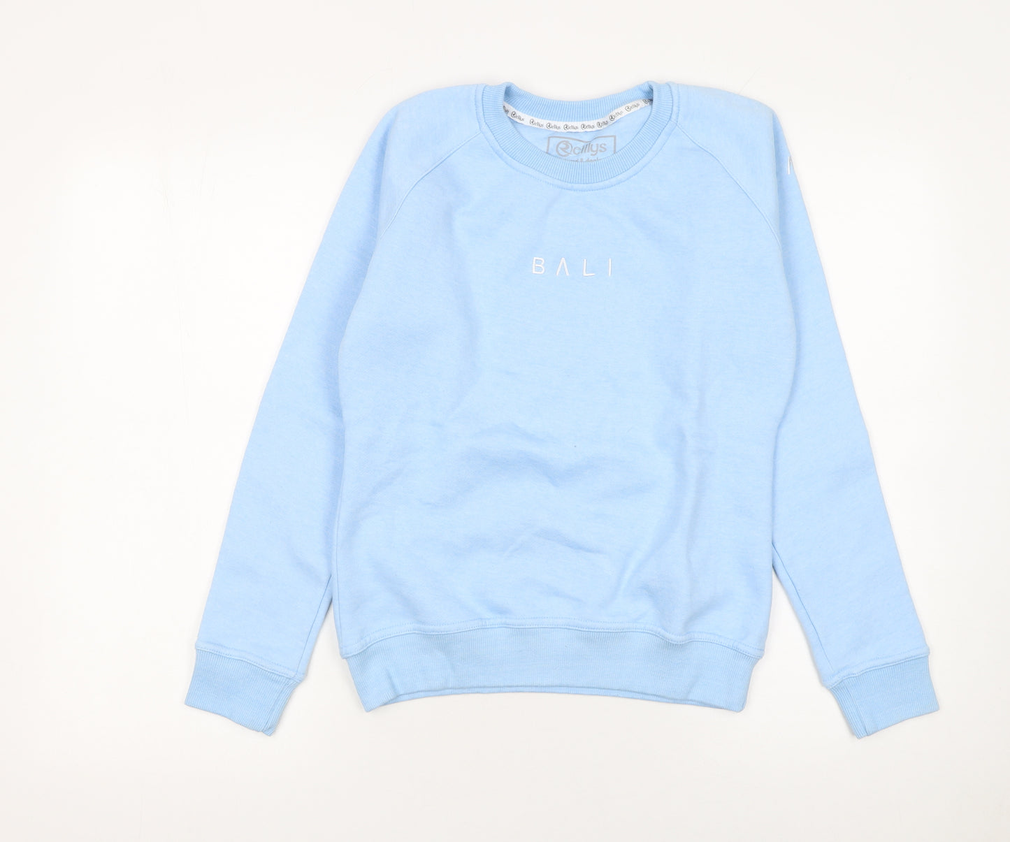 Reillys Womens Blue XS Pullover Sweatshirt BALI Crew Neck Jumper