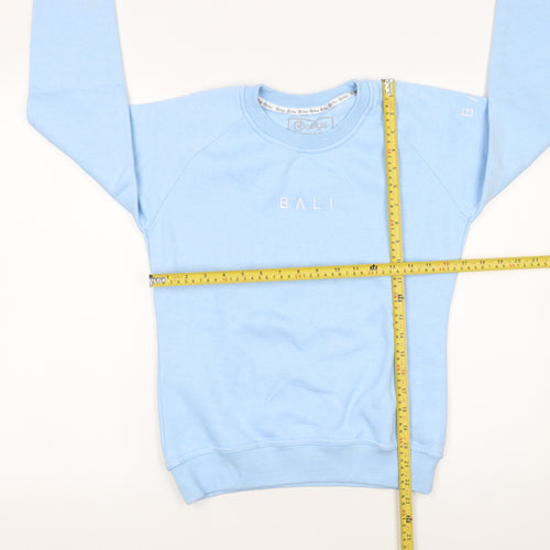 Reillys Womens Blue XS Pullover Sweatshirt BALI Crew Neck Jumper