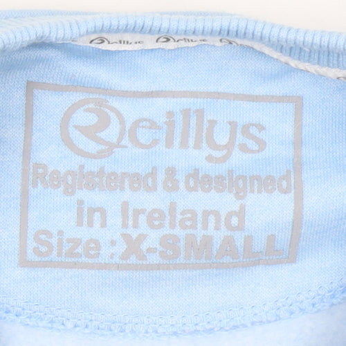 Reillys Womens Blue XS Pullover Sweatshirt BALI Crew Neck Jumper