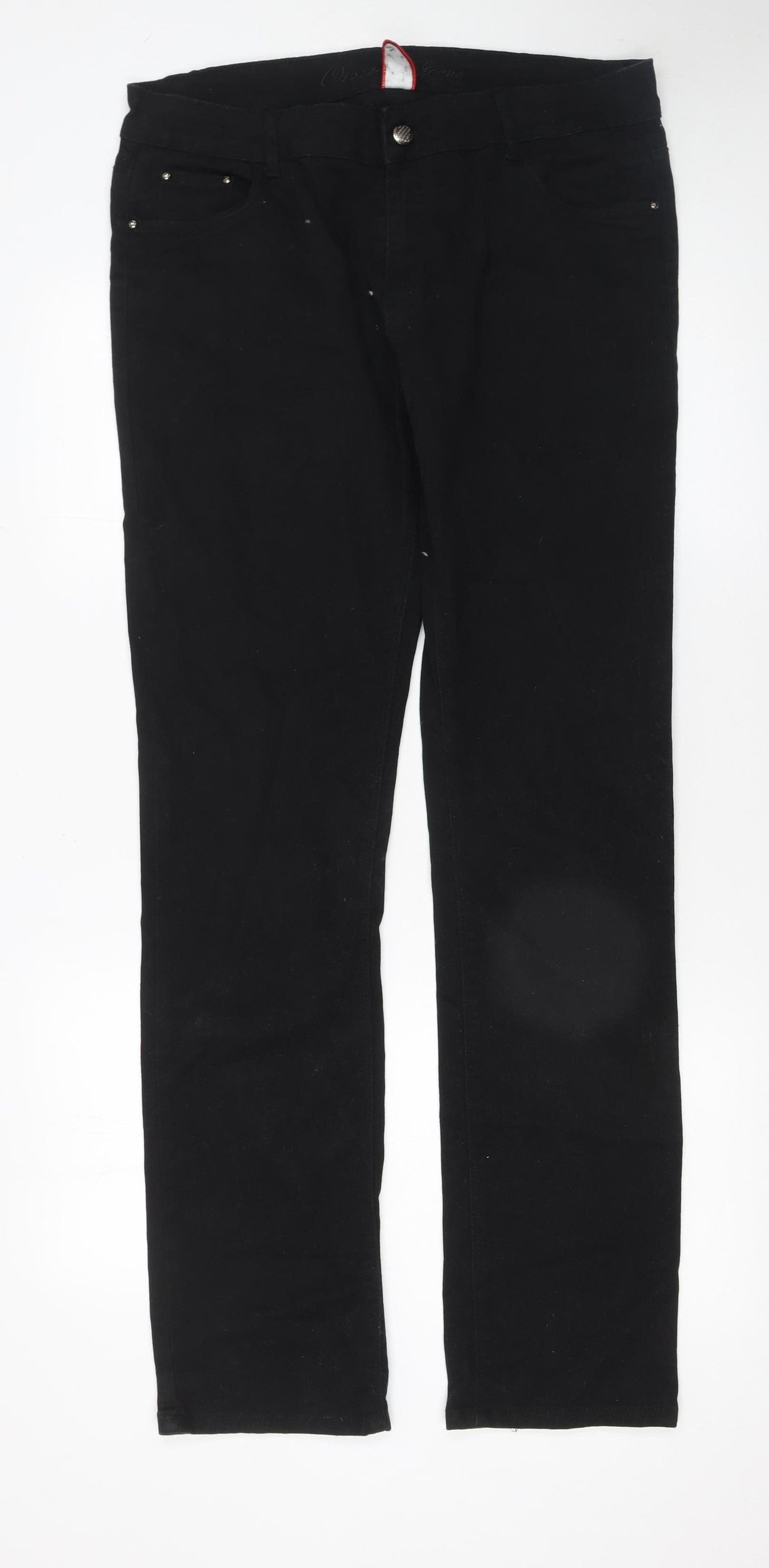 ONADO Womens Black Skinny Stretch Jeans Size 16