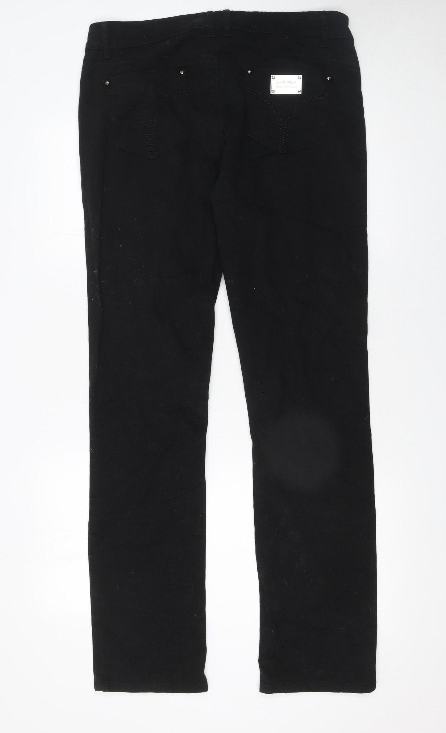 ONADO Womens Black Skinny Stretch Jeans Size 16