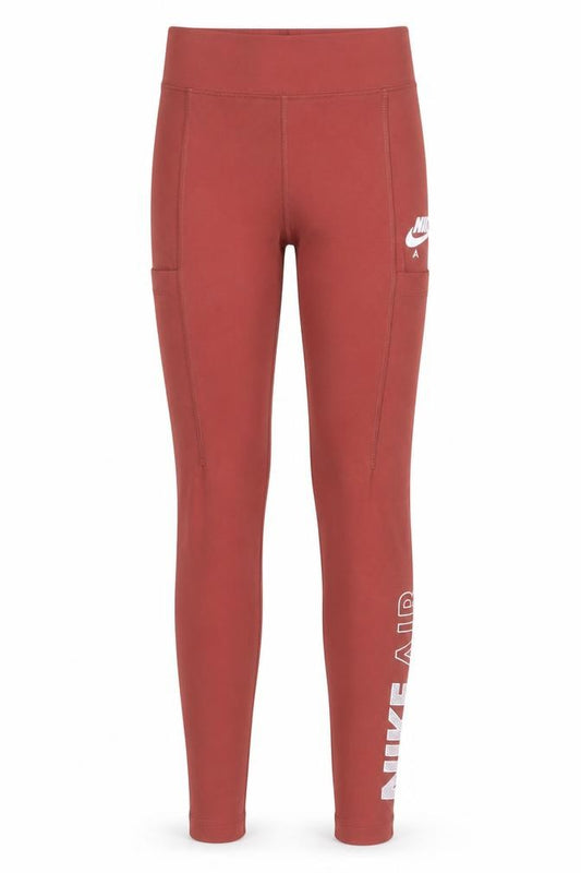 Nike Womens Brown XS High Waist Cotton Blend Leggings