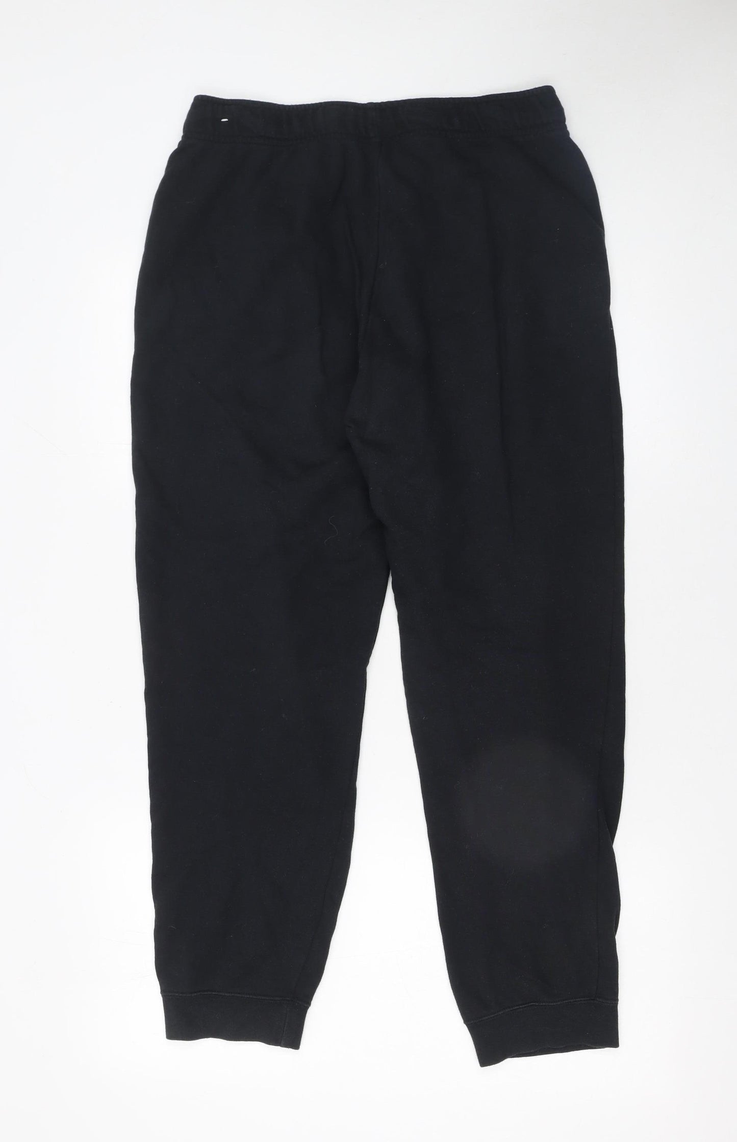 Nike Women's Black Fleece Jogger Trousers M Regular Fit