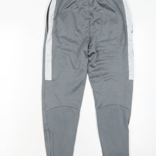 Nike Boys Grey Dri-FIT Jogger Trousers M 137-147cm Active Stretch Pants