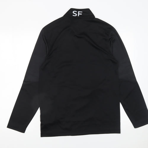 Fanatics Men's Black 1/4 Zip Pullover Sweatshirt Size S