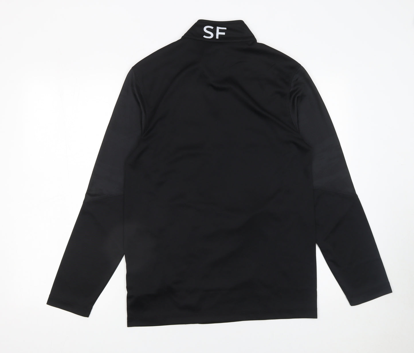Fanatics Men's Black 1/4 Zip Pullover Sweatshirt Size S