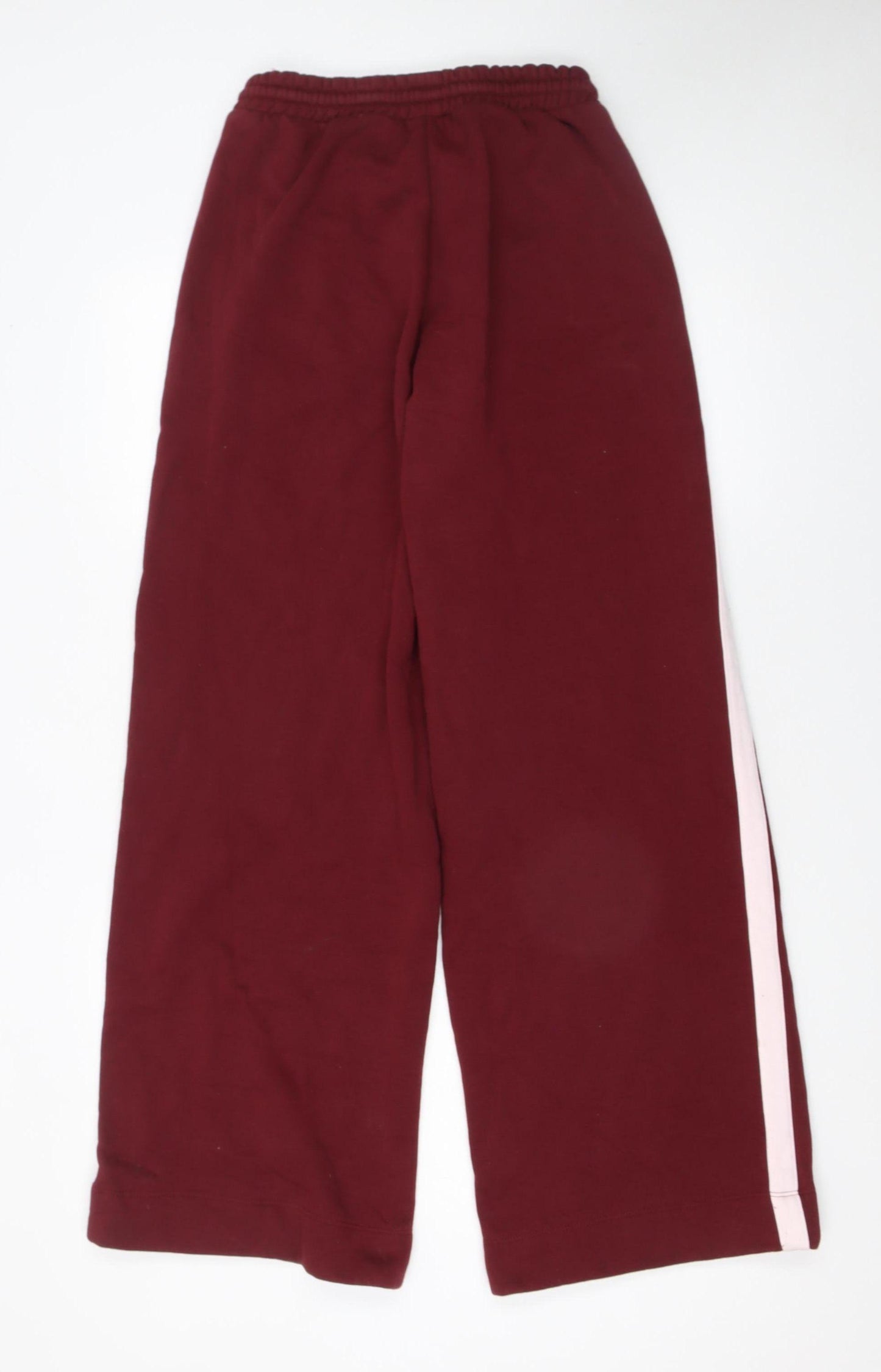 Zara Women’s Red Sweatpants M Elastic Waist Cotton Blend