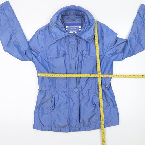 Marks and Spencer Women Blue Size 8 Anorak Jacket