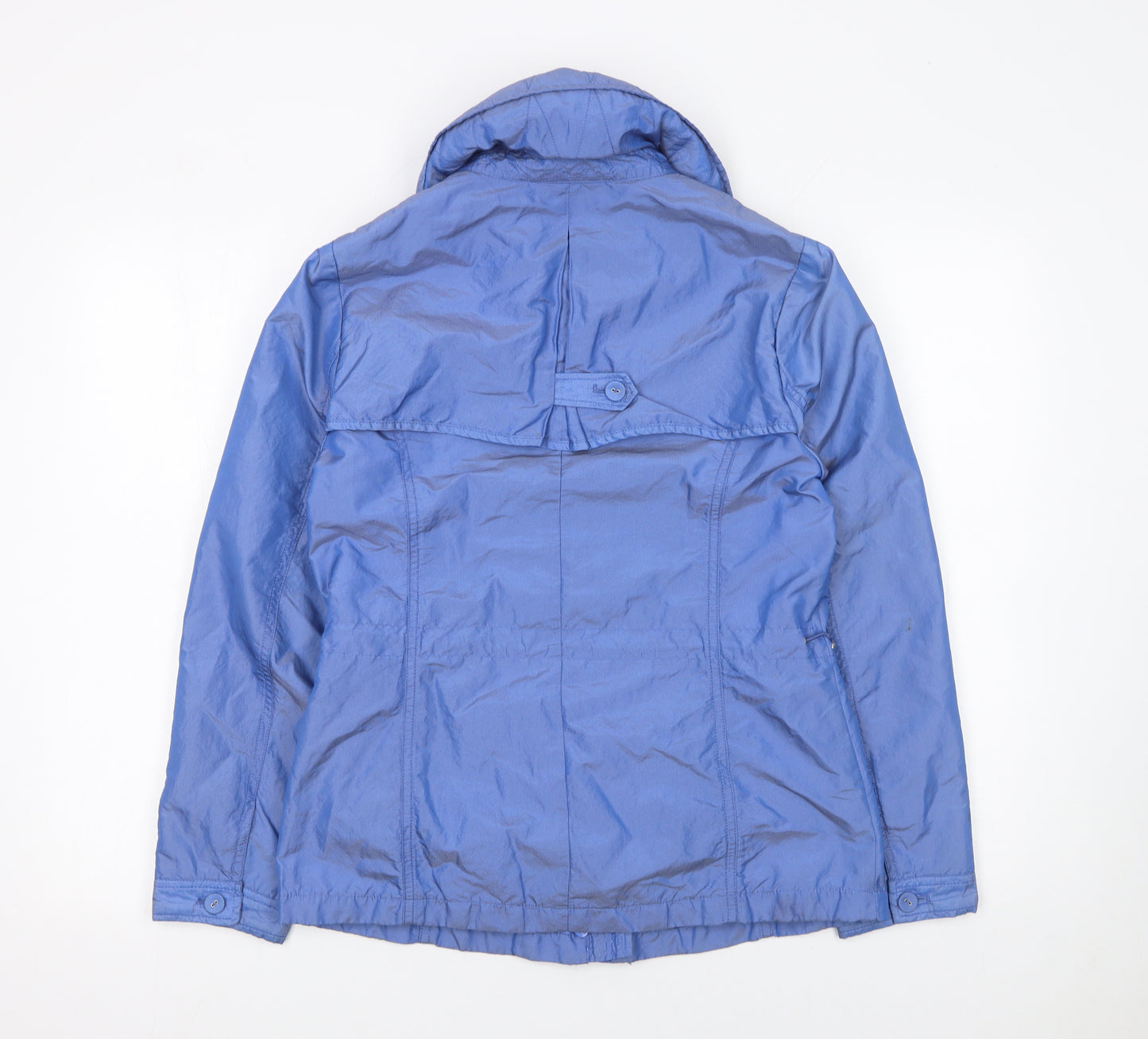 Marks and Spencer Women Blue Size 8 Anorak Jacket