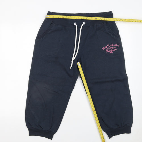 Ecko Unltd. Women’s Blue XL Jogger Sweatpants with Embroidery
