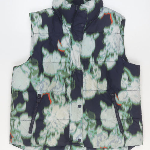 Lindex Women’s Multicoloured Padded Puffer Waistcoat Size S