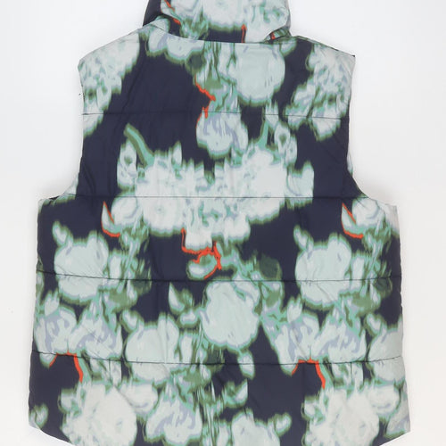Lindex Women’s Multicoloured Padded Puffer Waistcoat Size S