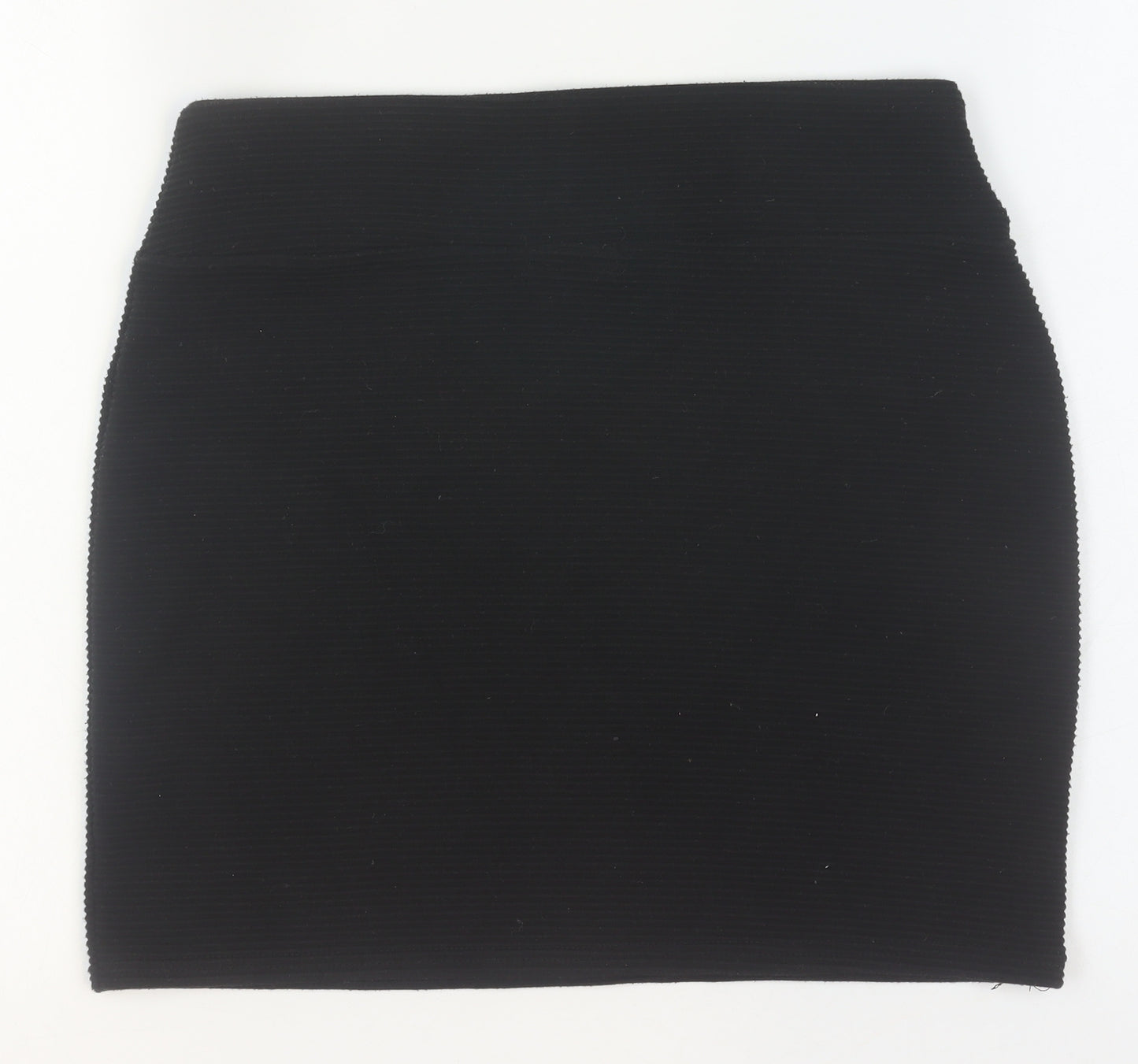 Cotton On Women Black L Stretch Pencil Short Skirt