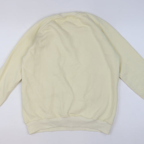 MOVE Never Ordinary Beige Oversized Fit Women's Sweatshirt Medium