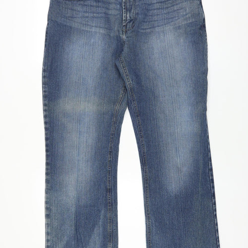 FB Jeans Men's Blue Straight Leg Denim Jeans 38/32