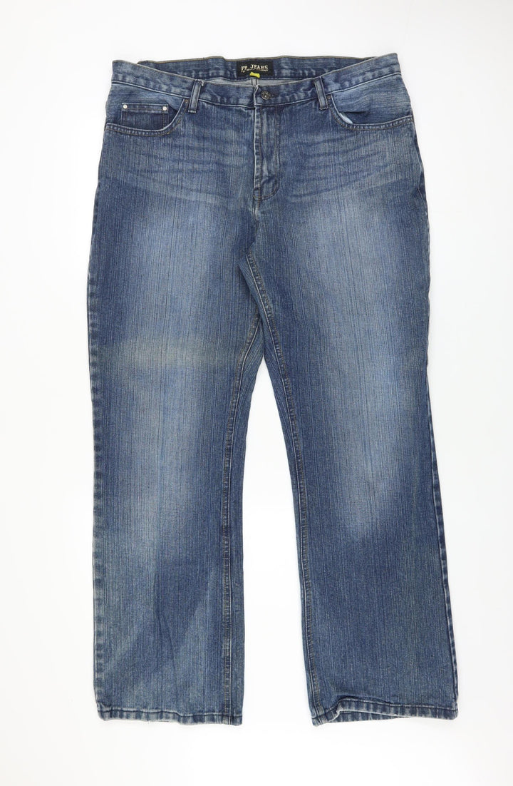 FB Jeans Men's Blue Straight Leg Denim Jeans 38/32