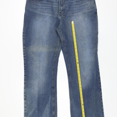 FB Jeans Men's Blue Straight Leg Denim Jeans 38/32