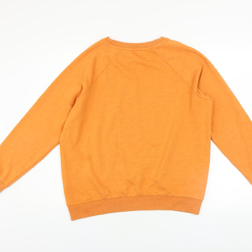 Next Women’s Orange Paris Eiffel Print Pullover Sweatshirt M