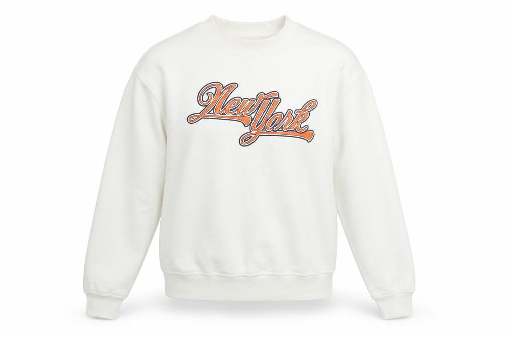 H&M Divided Women's White New York Graphic Sweatshirt XS