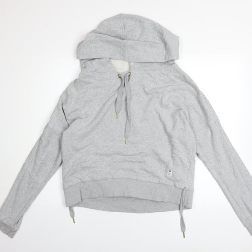 Adidas Stella McCartney Team GB Grey Sequin Hoodie Womens 16