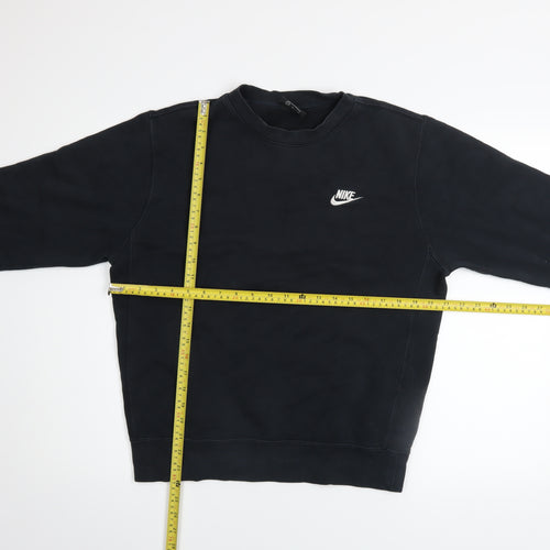 Nike Men's Black Small Pullover Crew Neck Sweatshirt