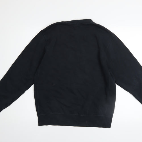 Nike Men's Black Small Pullover Crew Neck Sweatshirt