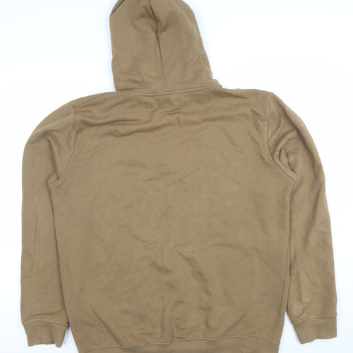 Clean Cut Copenhagen Men's Brown Full Zip Hoodie XL Cotton Blend