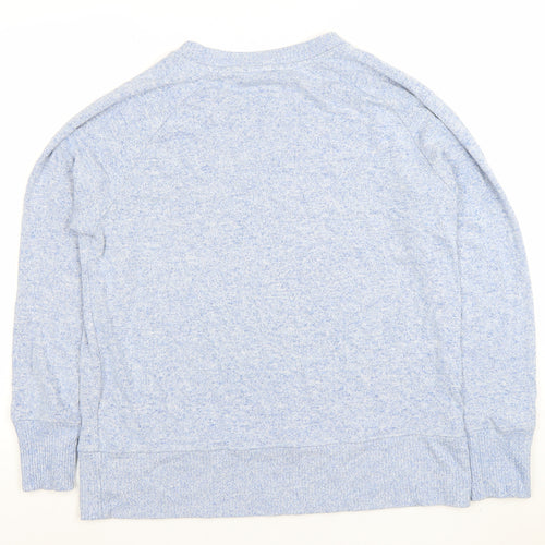NEXT Women's Blue Crew Neck Long Sleeve Pullover Jumper Size 16