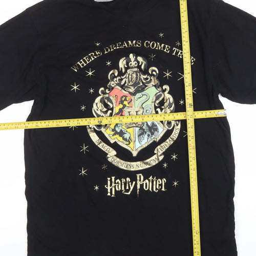 Denspored Harry Potter Black Short Sleeve Men's T-Shirt Size S