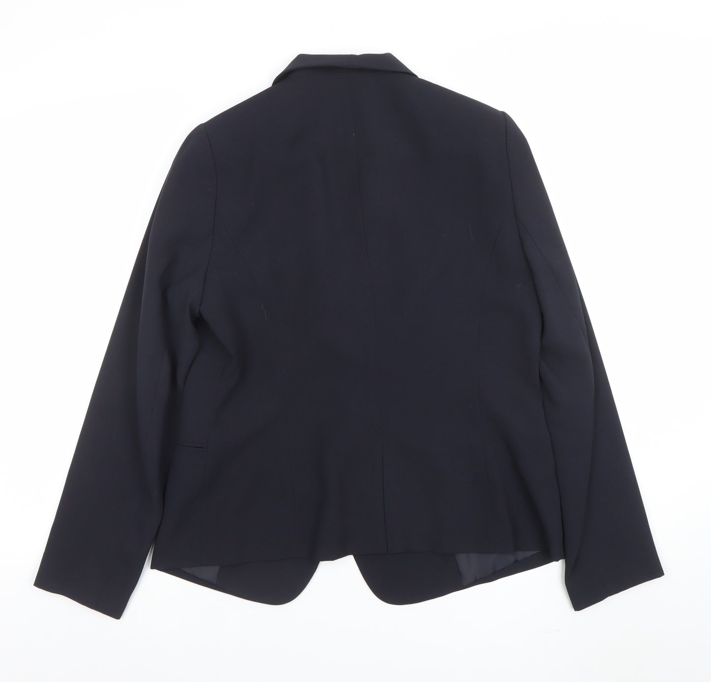 Atmosphere Women's Black Size 14 Single Breasted Shawl Blazer