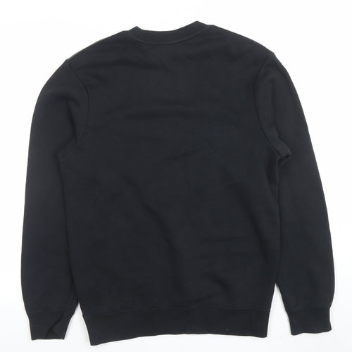 Nike Men's Black XS Crew Neck Pullover Sweatshirt with Logo