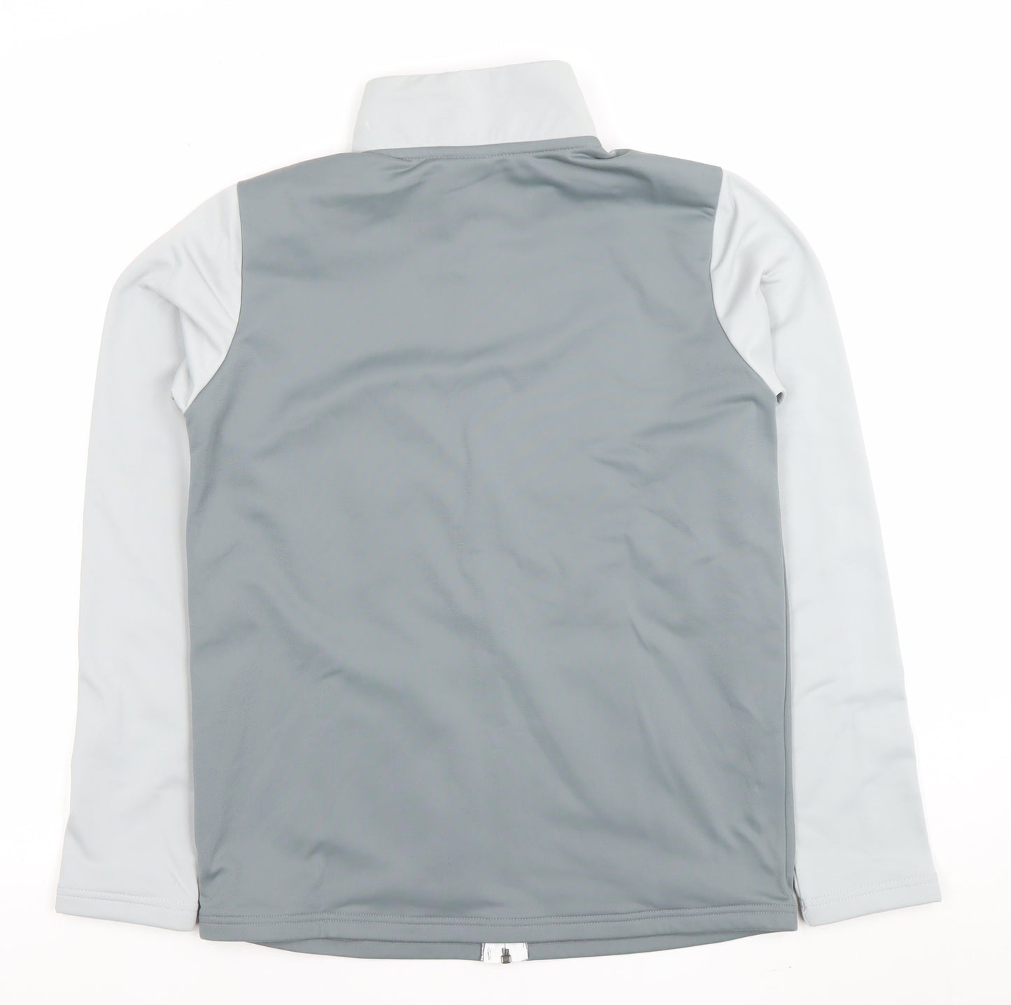 Nike Boys Grey Full Zip Hoodie Jacket XL 158-170cm Polyester Blend