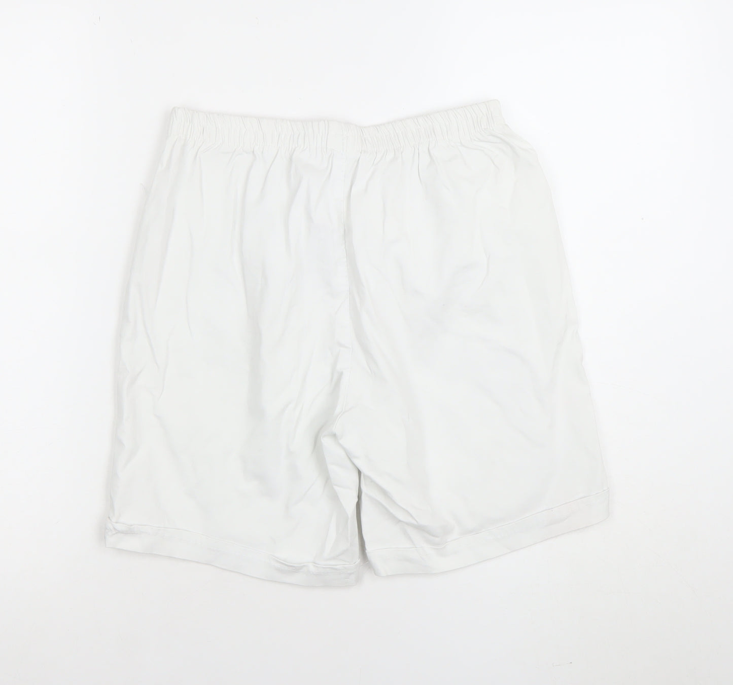 Moda Impresion Womens White XL Cargo Shorts Cotton Blend