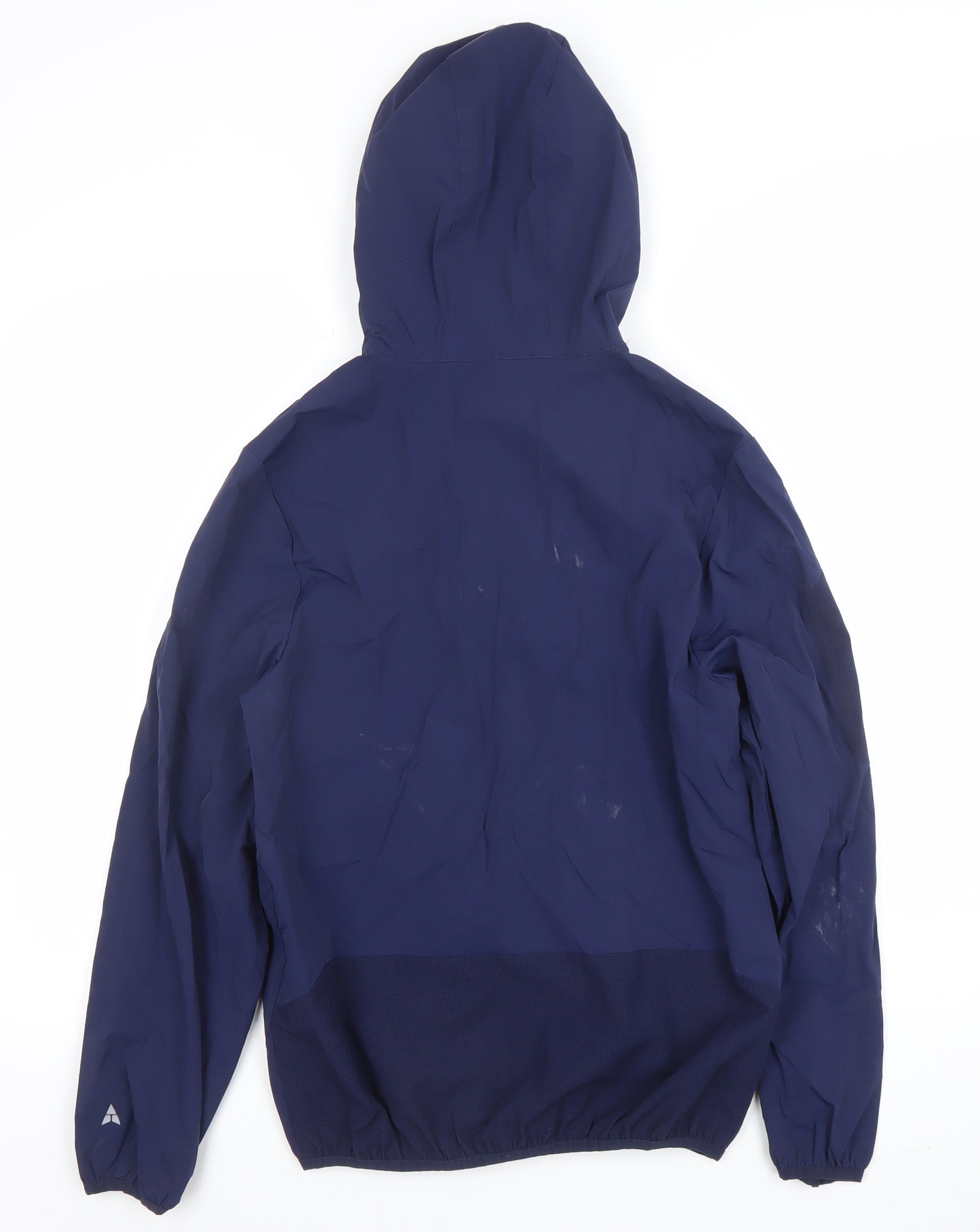 Technicals Boys Navy Blue Full Zip Hooded Jacket 12-13 Years Waterproof Outdoor