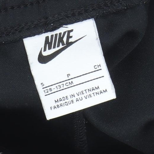 Nike Boys Black Jogger Activewear Trousers Size 8-9 Years Football Pants
