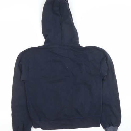 Abercrombie & Fitch Women Navy Blue XS Pullover Hoodie Soft Fleece